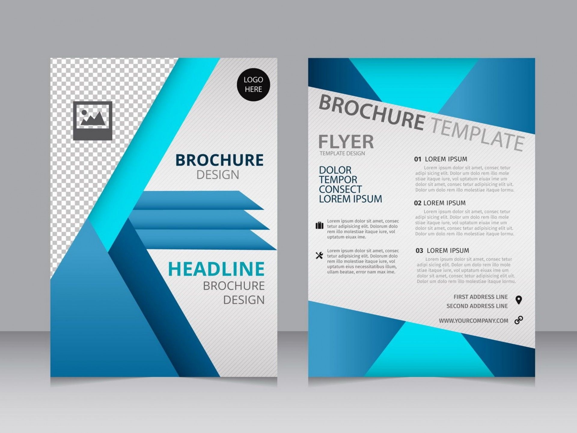 002 Blank Brochure Templates Free Download Word Template With Free