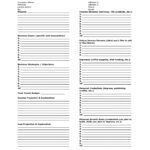 002 Free Business Plan Template 20Simple20Usiness Outline Inside