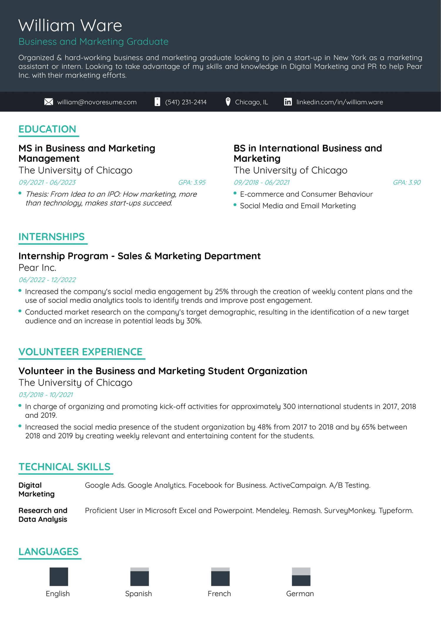 11 Best Student Resume Templates W Examples Resources 