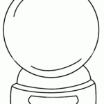 11 Pics Of Coloring Pages Snow Globe Winter Snow Globe Coloring