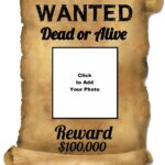 14 Blank Wanted Poster Templates Free Printable Sample Example Porn