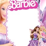 16 Barbie Canva Birthday Invitation Templates Barbie Invitations