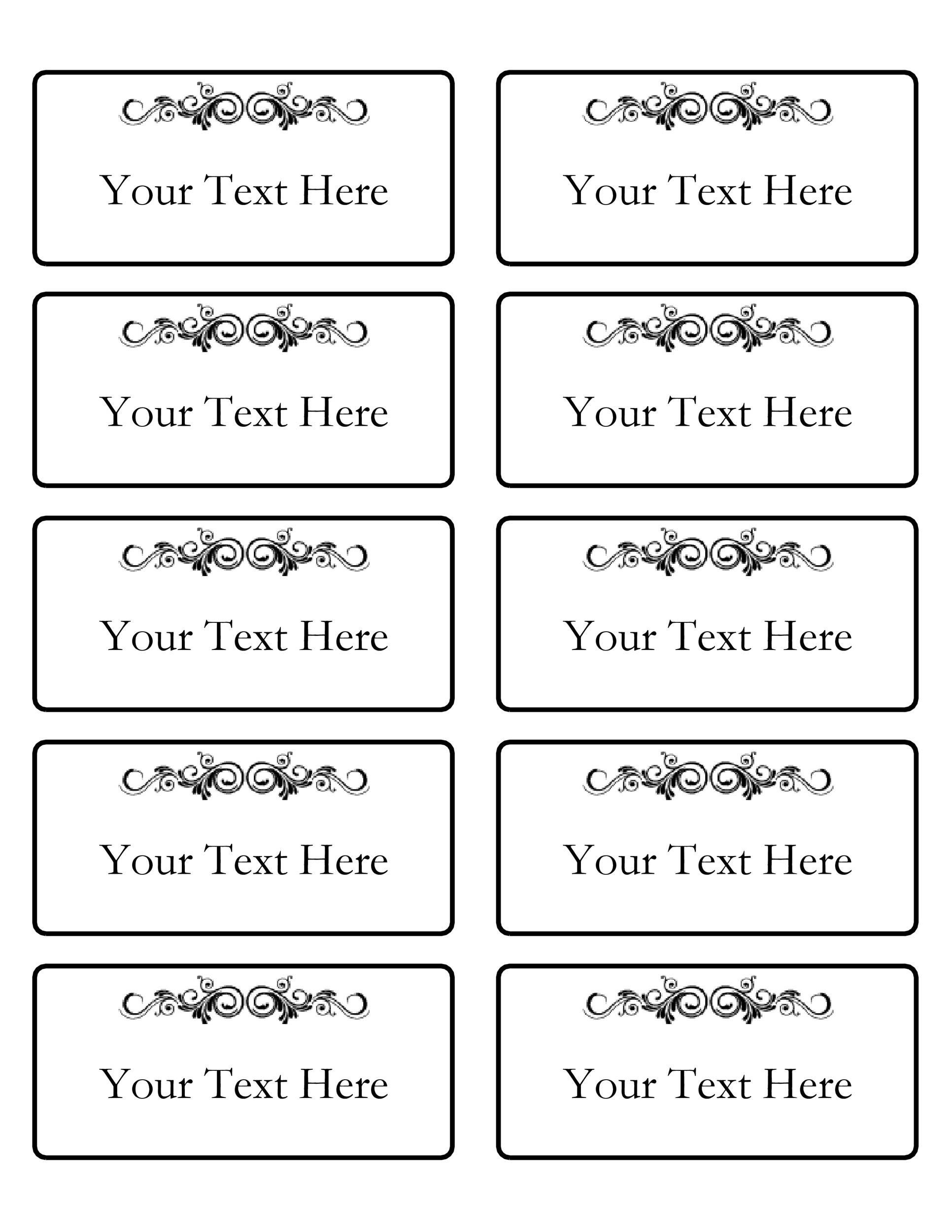 19 Editable Name Tag Name Badge Templates Free Printable Tags