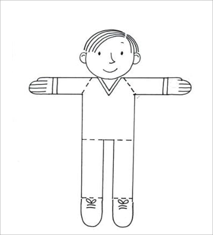 19 Free Flat Stanley Templates Colouring Pages To Print