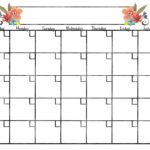 2017 Calendars For Young Women Free Printable Calendar Templates