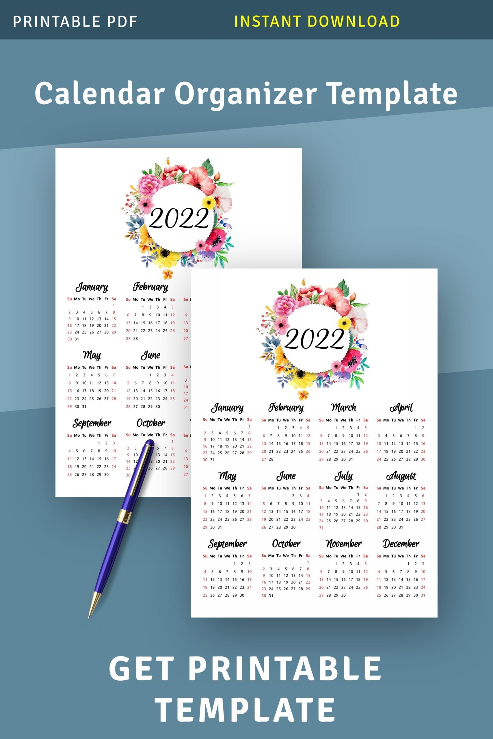 20252026 Pocket Calendar Calendar Productivity Hacks