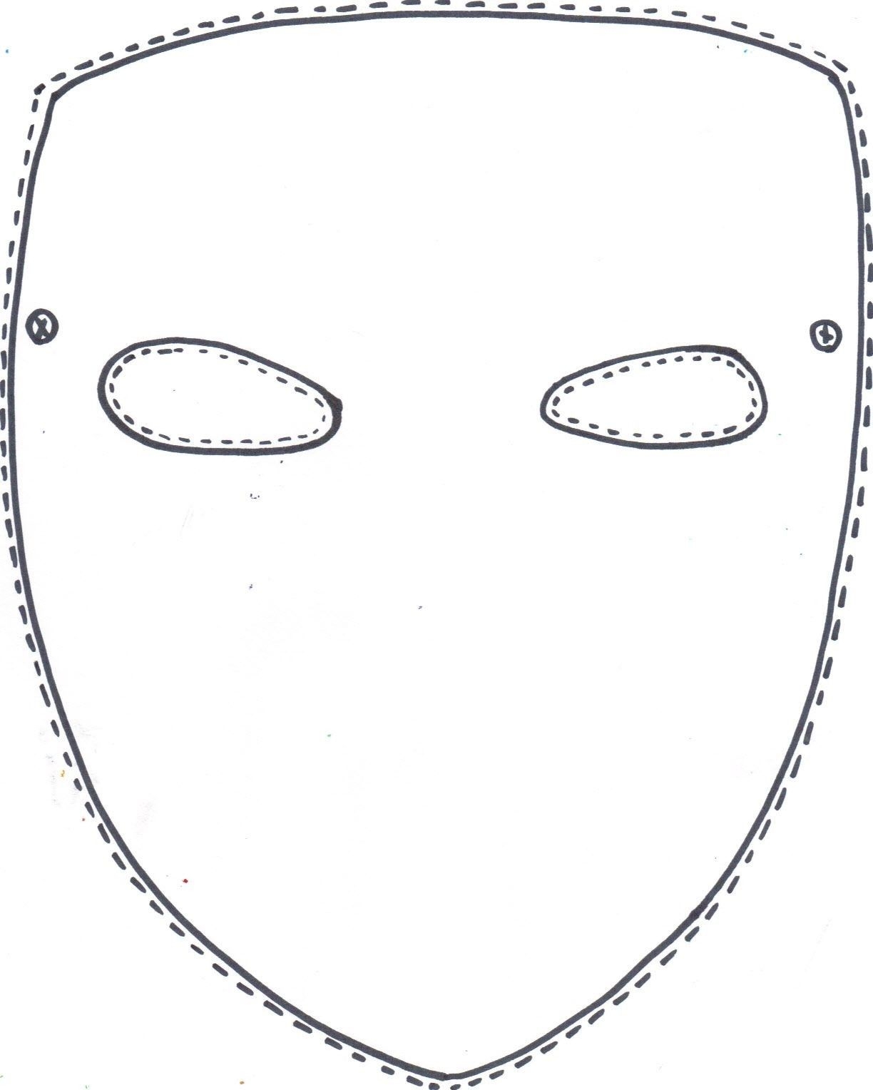 2d Mask Template Free How To Have A Fantastic 2d Mask Template Free