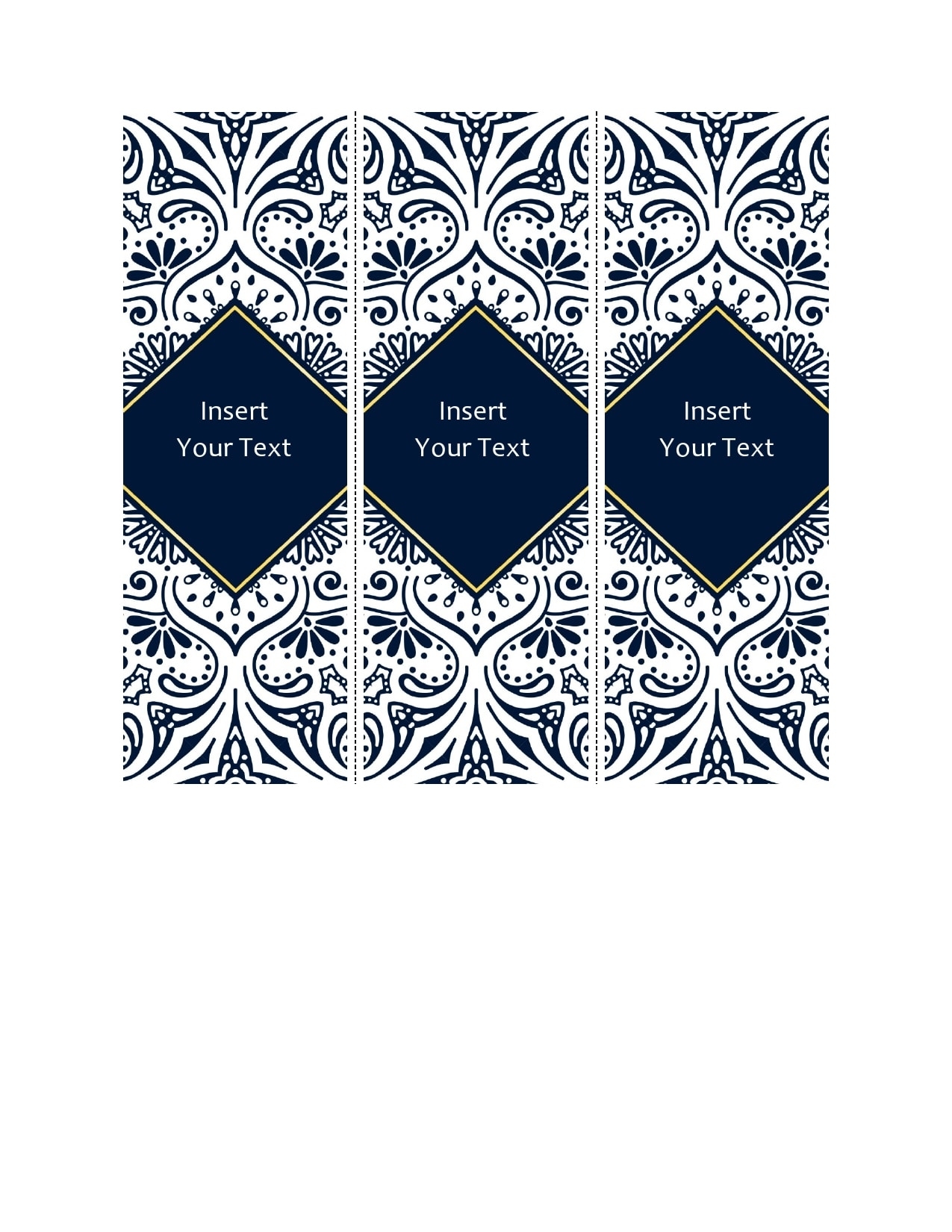 30 Free Bookmark Templates Word PDF TemplateArchive