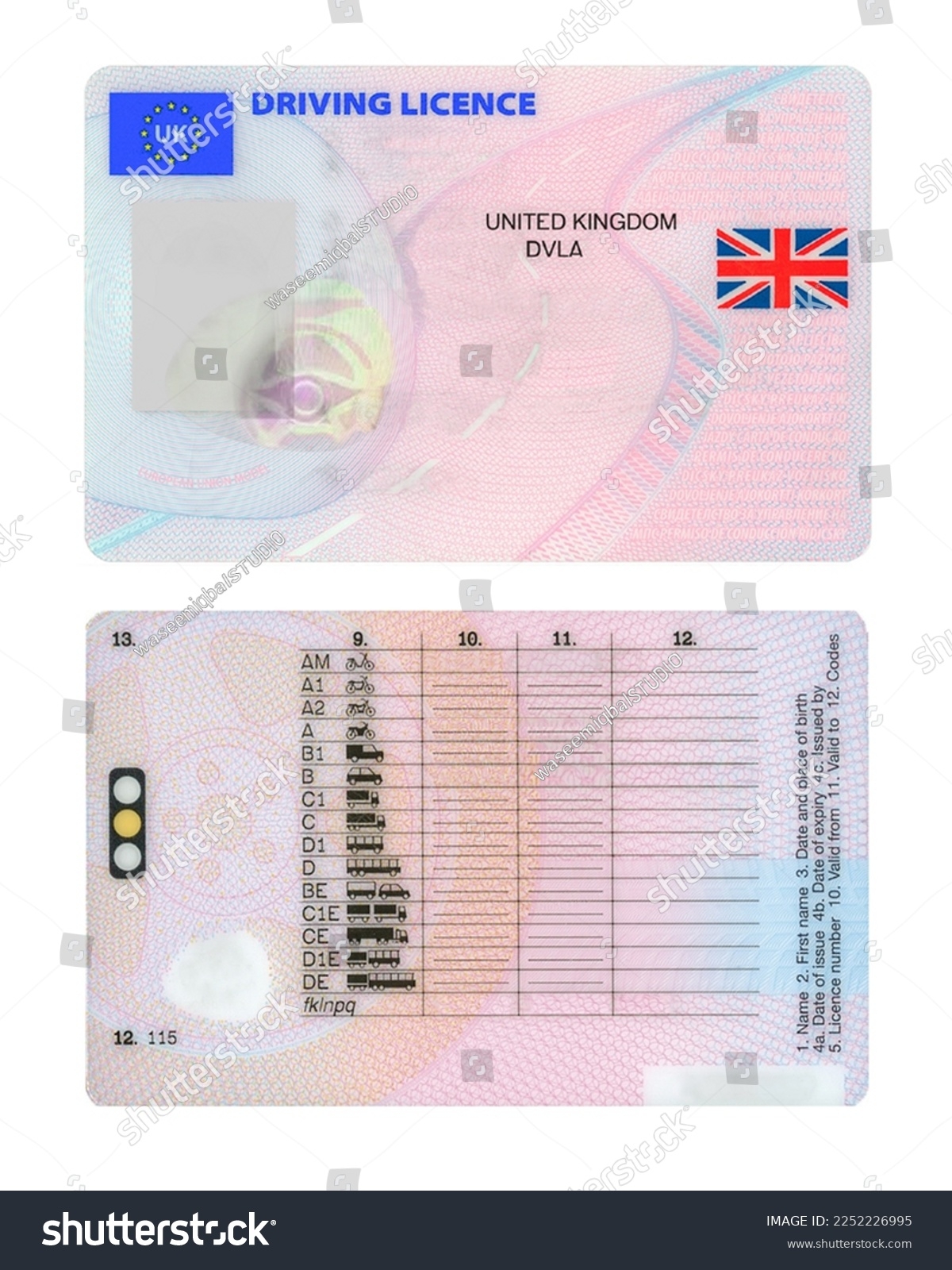 349 Uk Drivers License Shutterstock