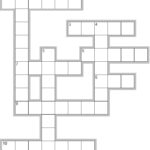 4 Best Images Of Printable Crossword Puzzle Blank Templates Free