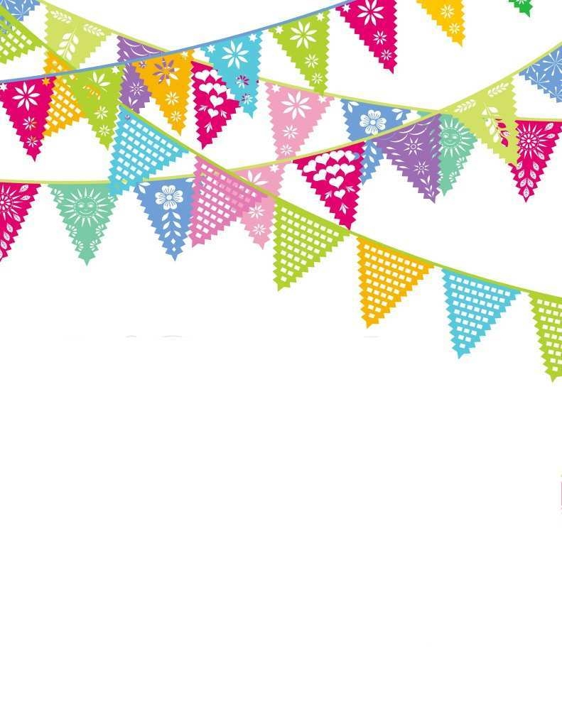 Blank Mexican Party Invitation Templates