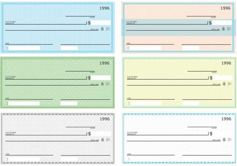 43 Fake Blank Check Templates Fillable Doc Psd Pdf Intended For