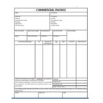 44 Blank Commercial Invoice Templates Pdf Word Templatearchive Riset