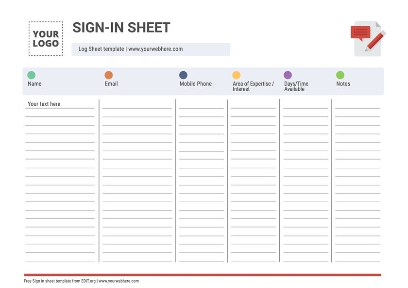 50 Printable Log Sheet Templates Direct Download 54 OFF