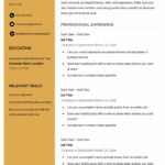 8 Blank Resume Templates Free To Download Worksheets Library