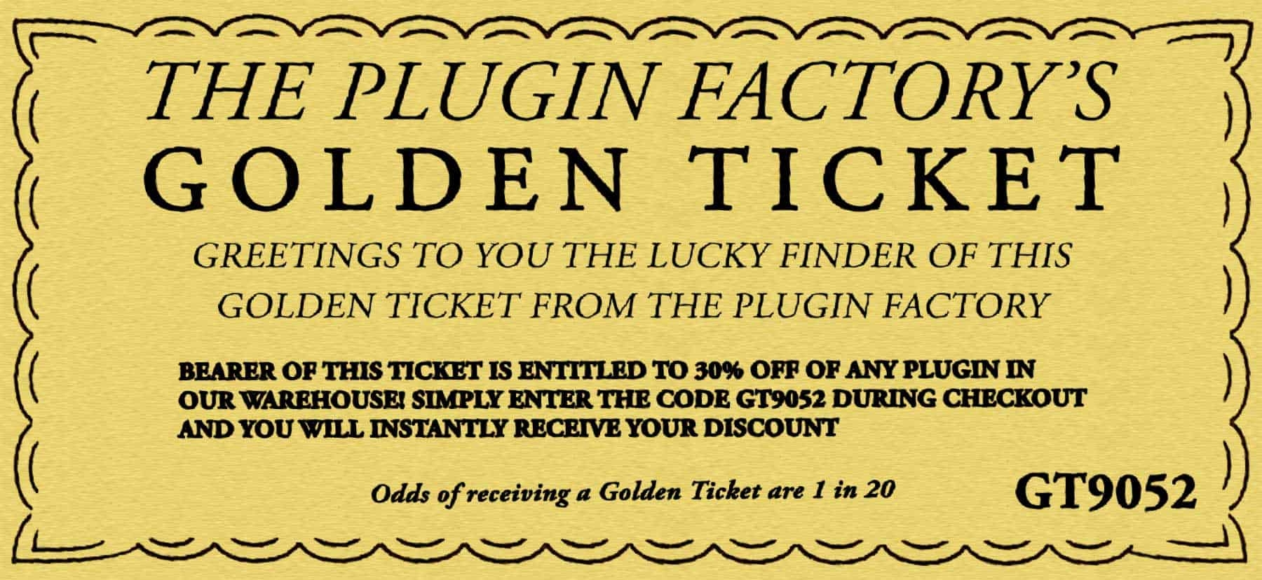 Blank Printable Golden Ticket Templates