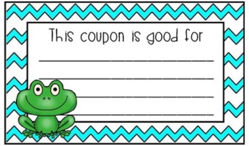 Blank Printable Coupons Templates Free