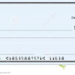 A Blank Chequed Check Card With The Number Twenty Five Dollars On It
