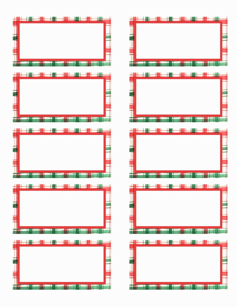 Address Label Templates Free