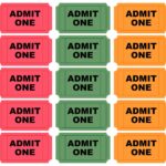 Admit One Ticket Templates 10 Free PDF Printables Printablee