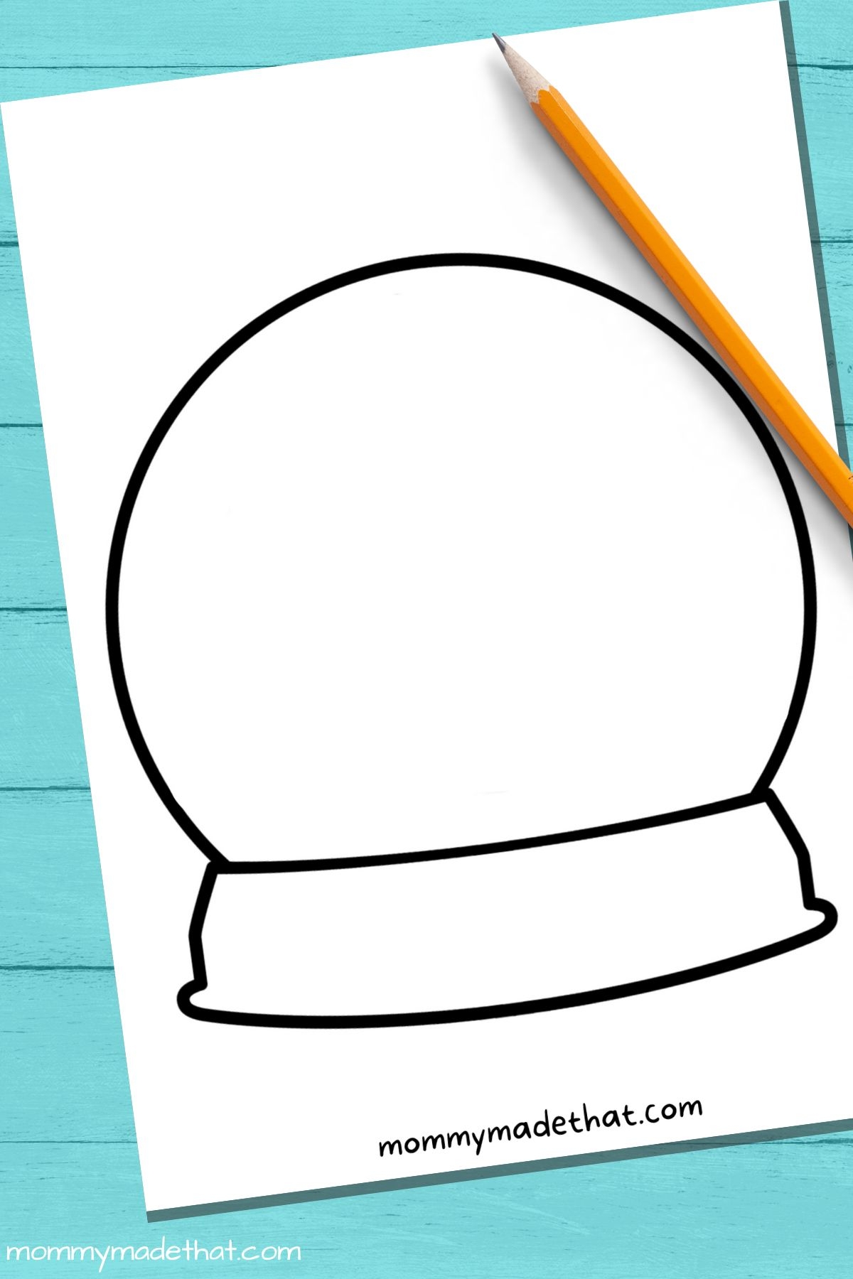 Adorable Snow Globe Templates Free Printables 