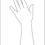 Arm Template Hand And Arm Outline Printable Hand Outline Template