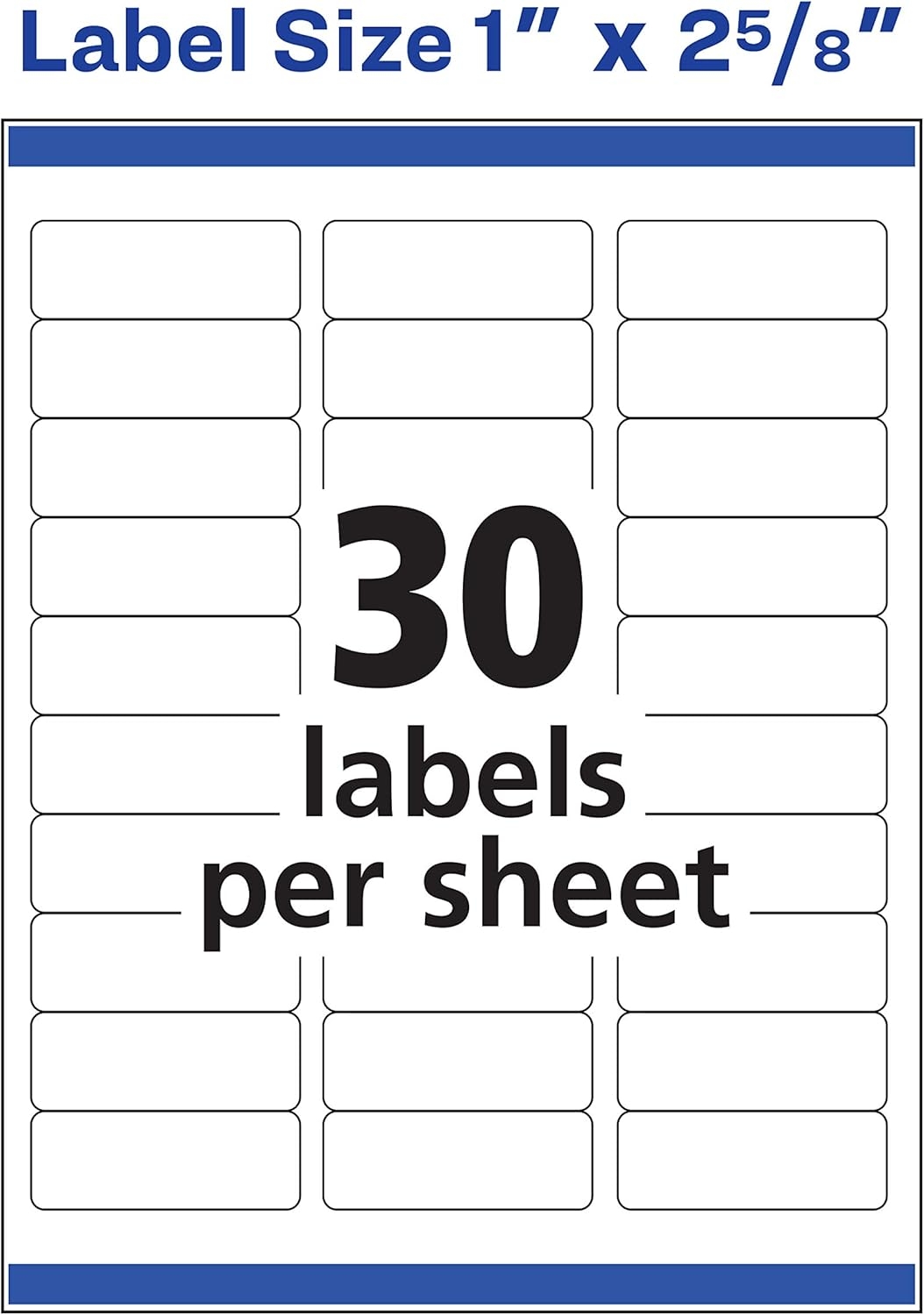 Avery 58160 Template