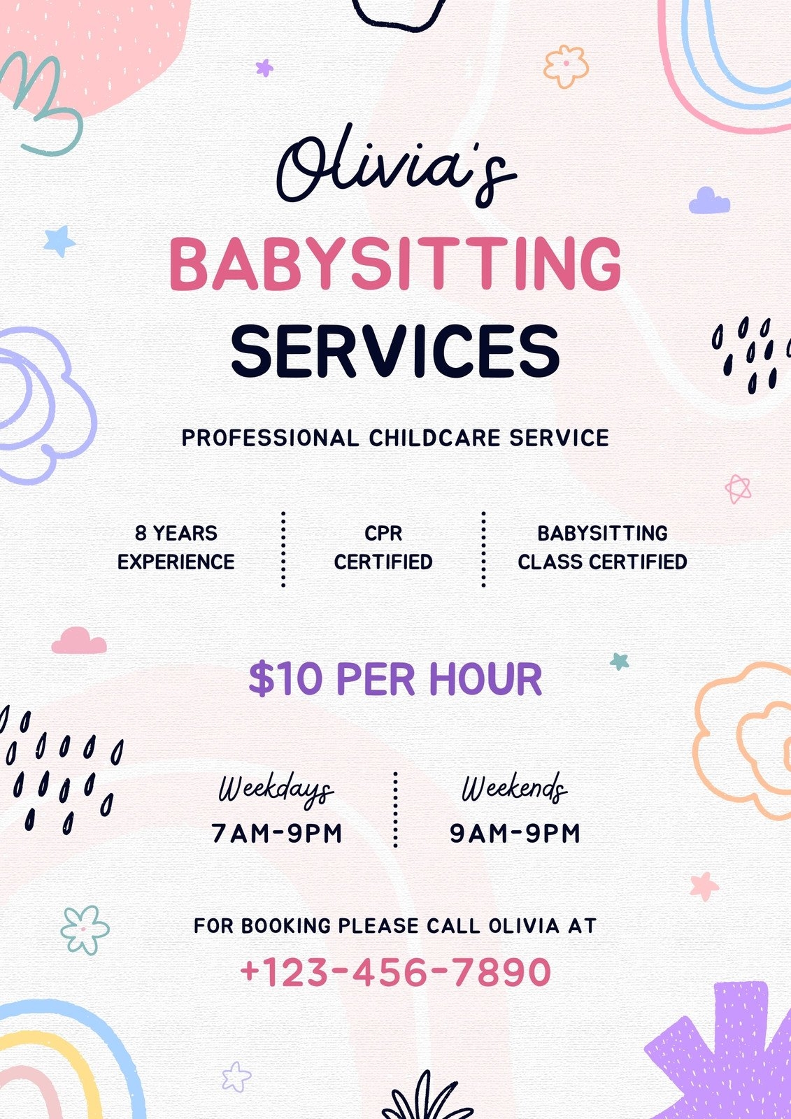 Babysitting Templates Vrogue Co
