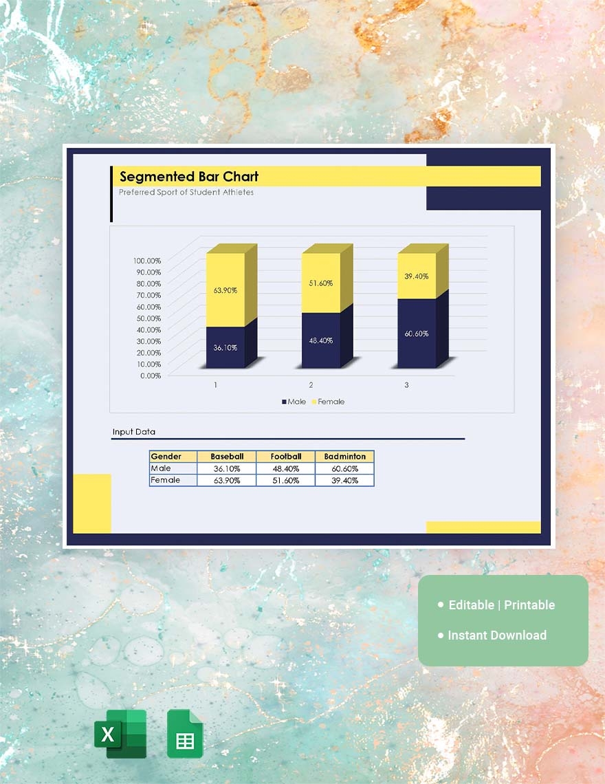 Bar Chart Templates Design Free Download Template