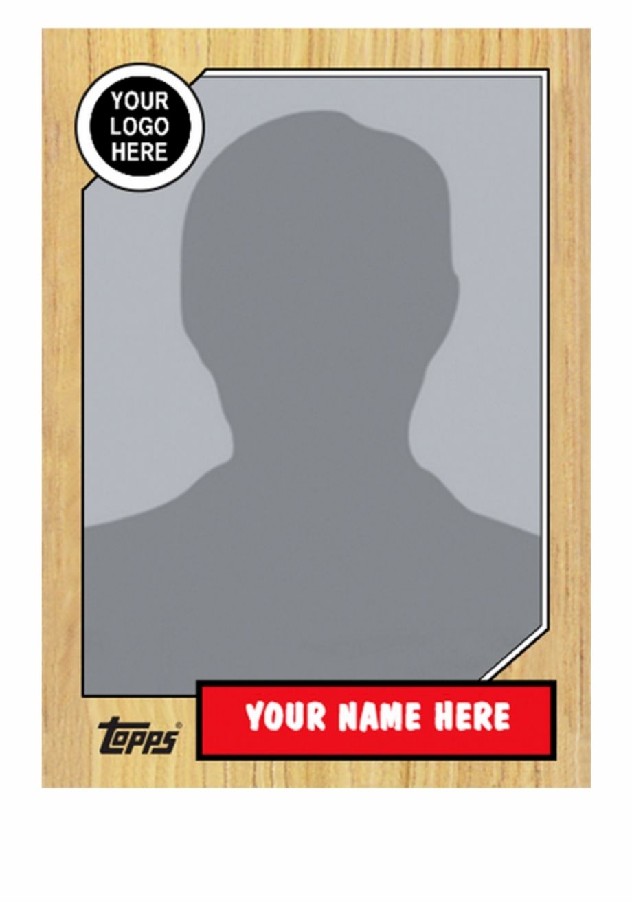 Baseball Card Template Resume Free Gecce Tackletarts Topps Regarding