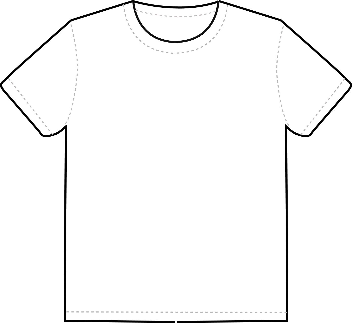 Blank T-Shirts Templates