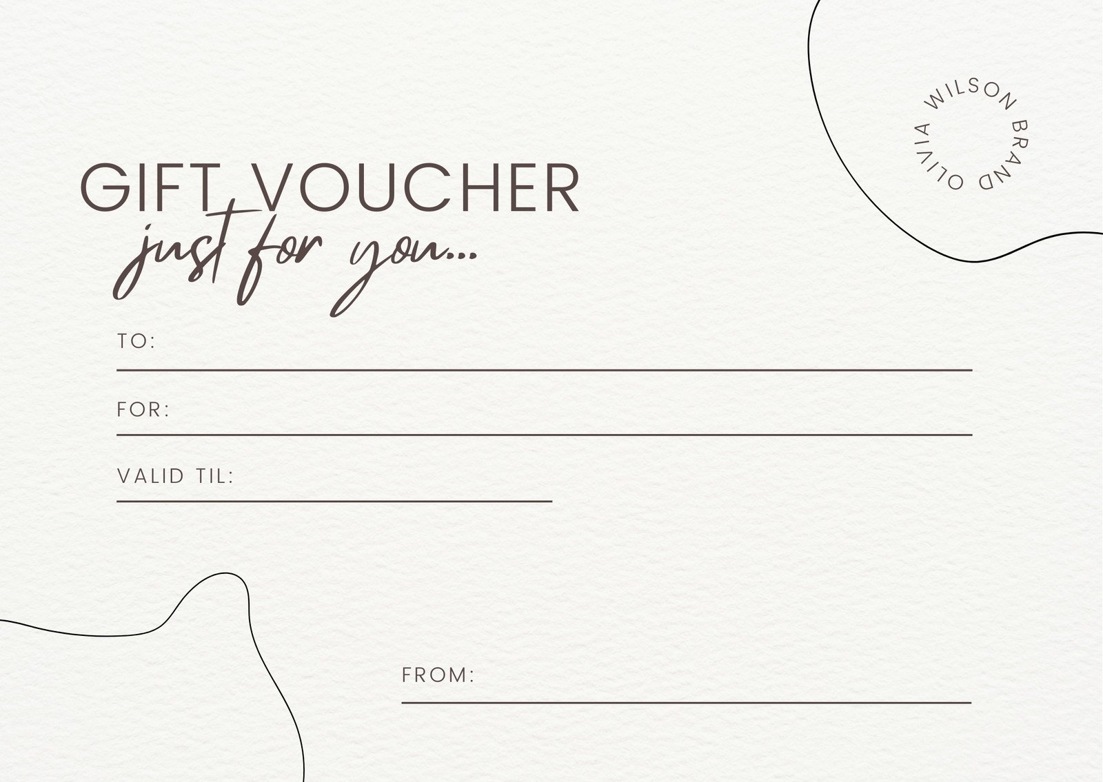 Besteckhalter Free Printable Gift Certificate Templates To Customize