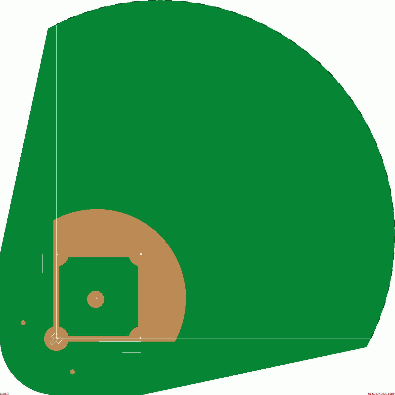 Blank Baseball Field Diagram Cliparts Co
