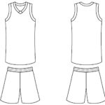 Blank Basketball Jersey Templates