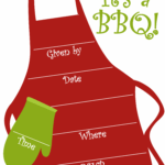 Blank Bbq Invitation Template Clip Art Library