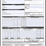 Blank Bill Of Lading Templates NTS