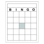 BLANK BINGO CARDS Blank Bingo Cards Bingo Card Template Free Bingo