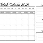 Blank Calendar Template 2025 Free Google Docs Template Gdoc io