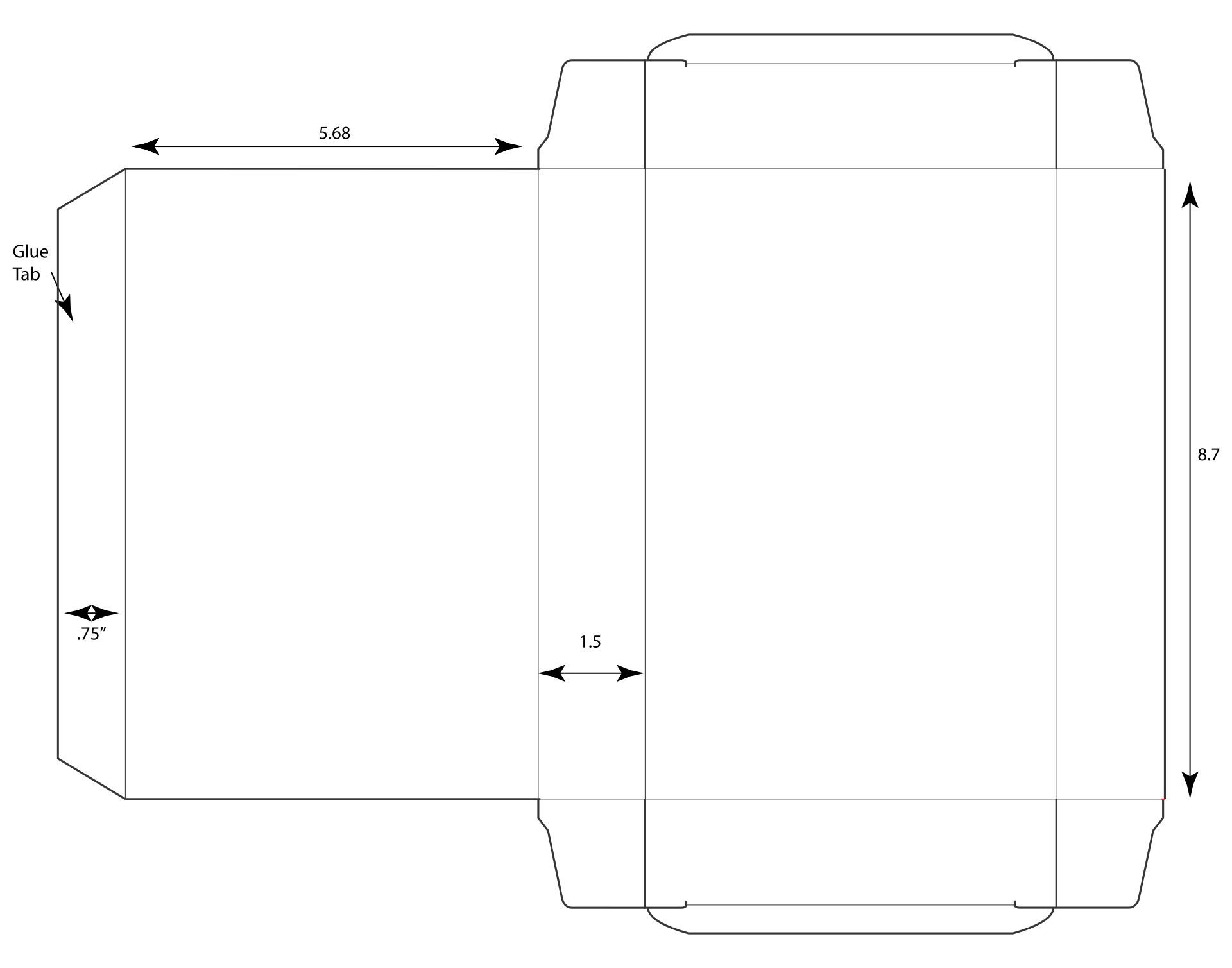 Blank Cereal Box Templates