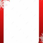 Blank Christmas Card Templates Template Samples