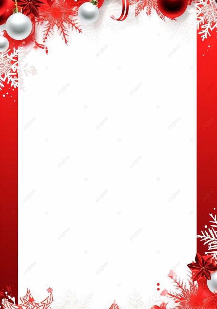 Blank Christmas Card Templates Template Samples