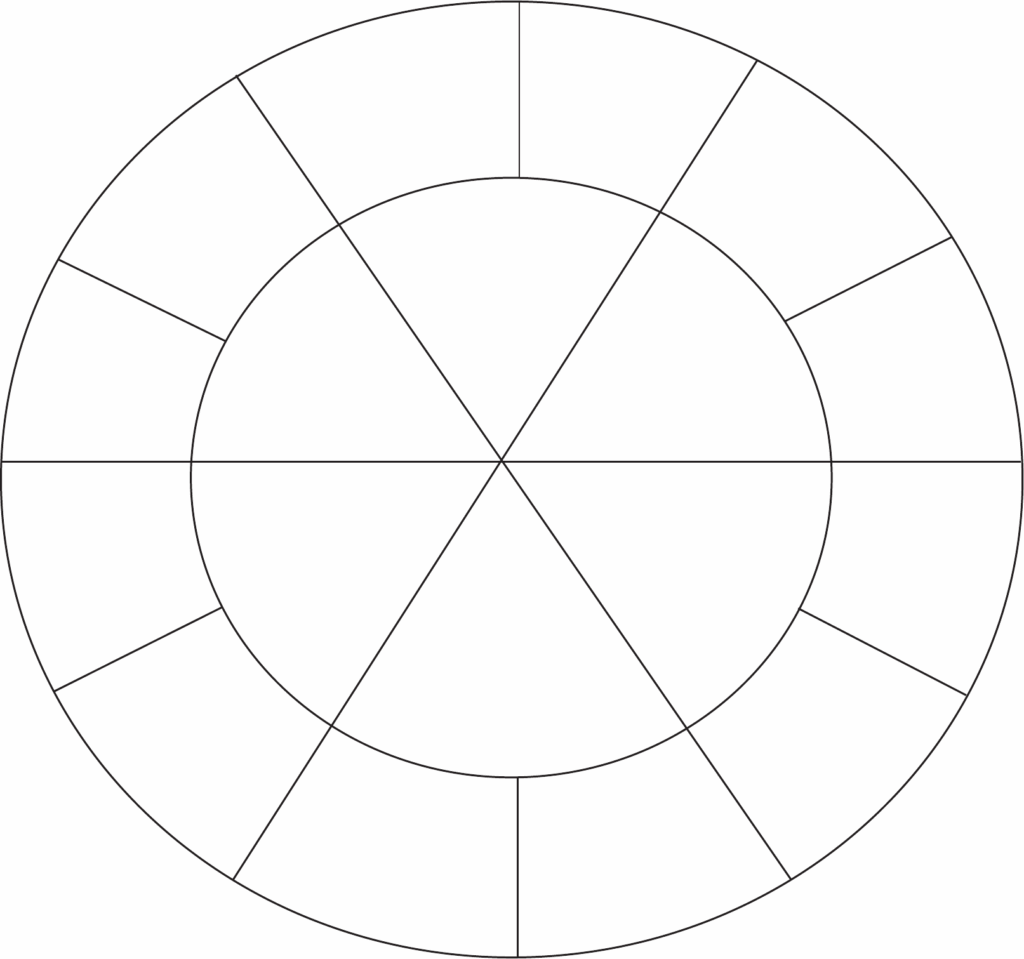Blank Color Wheel Chart Edit Fill Sign Online Handypdf