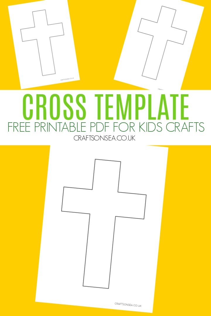 Blank Printable Cross Templates