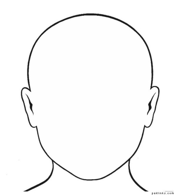 Blank Face Templates Printable