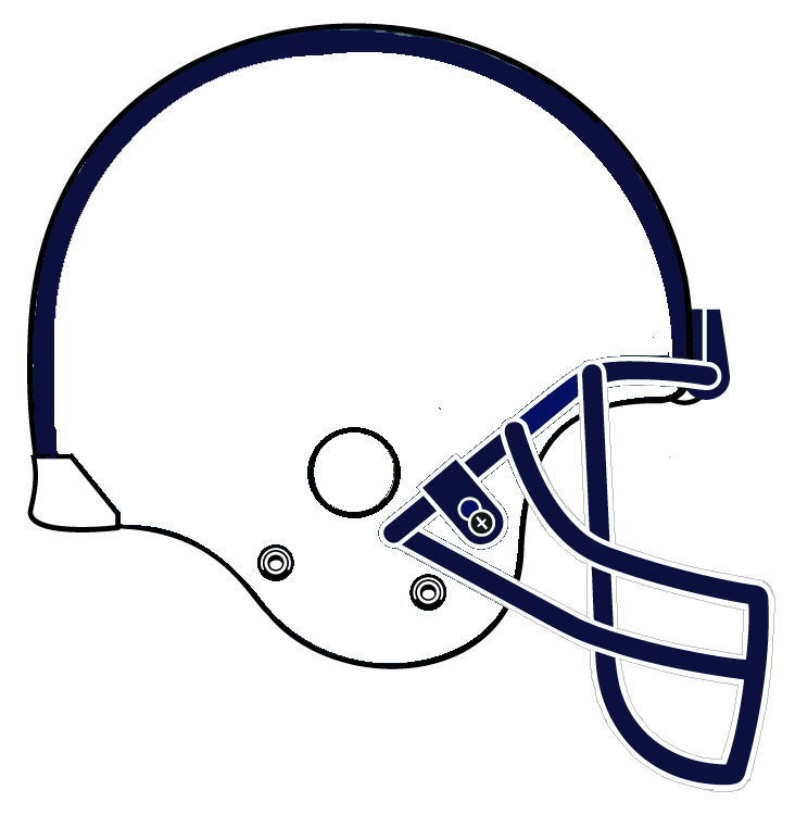 Blank Football Helmet ClipArt Best