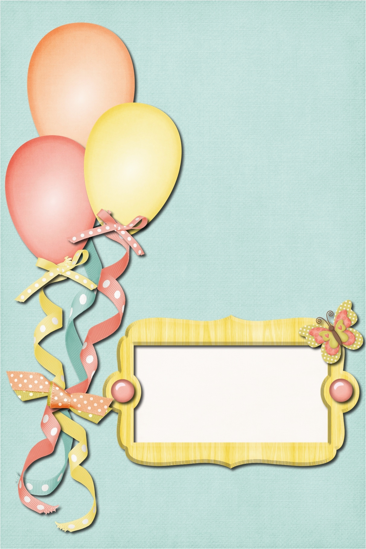 Blank Birthday Invite Templates