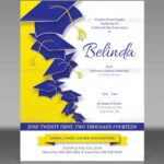 Blank Graduation Invitation Templates 2022