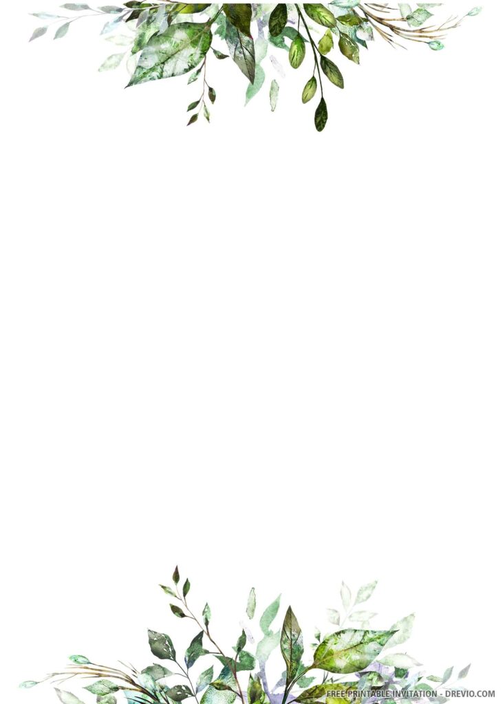 Blank Invitation Templates Free Printable Keski