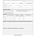 Blank Job Application Templates