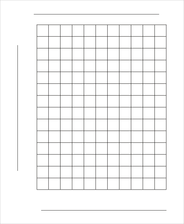 Blank Line Graph Printable